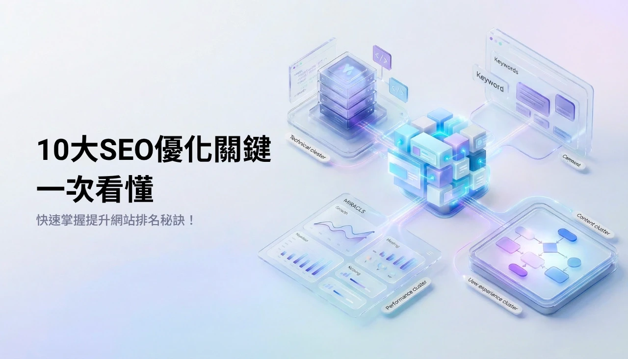 SEO優化是一項結合技術與內容的綜合性工作，需要持續調整與優化