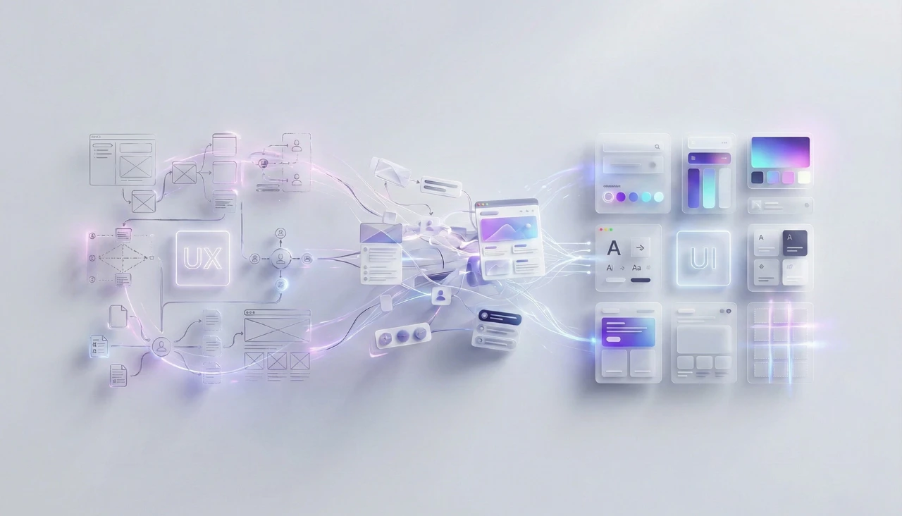 UI/UX設計協同合作流程-從用戶研究到視覺介面實現的完整網站設計流程