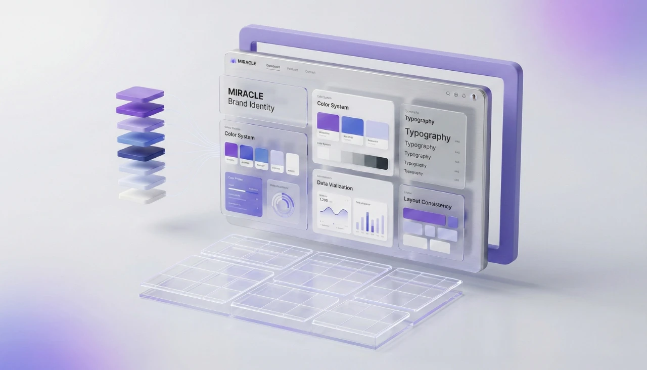 一群人正在合力進行網站架設與網站設計的示意圖