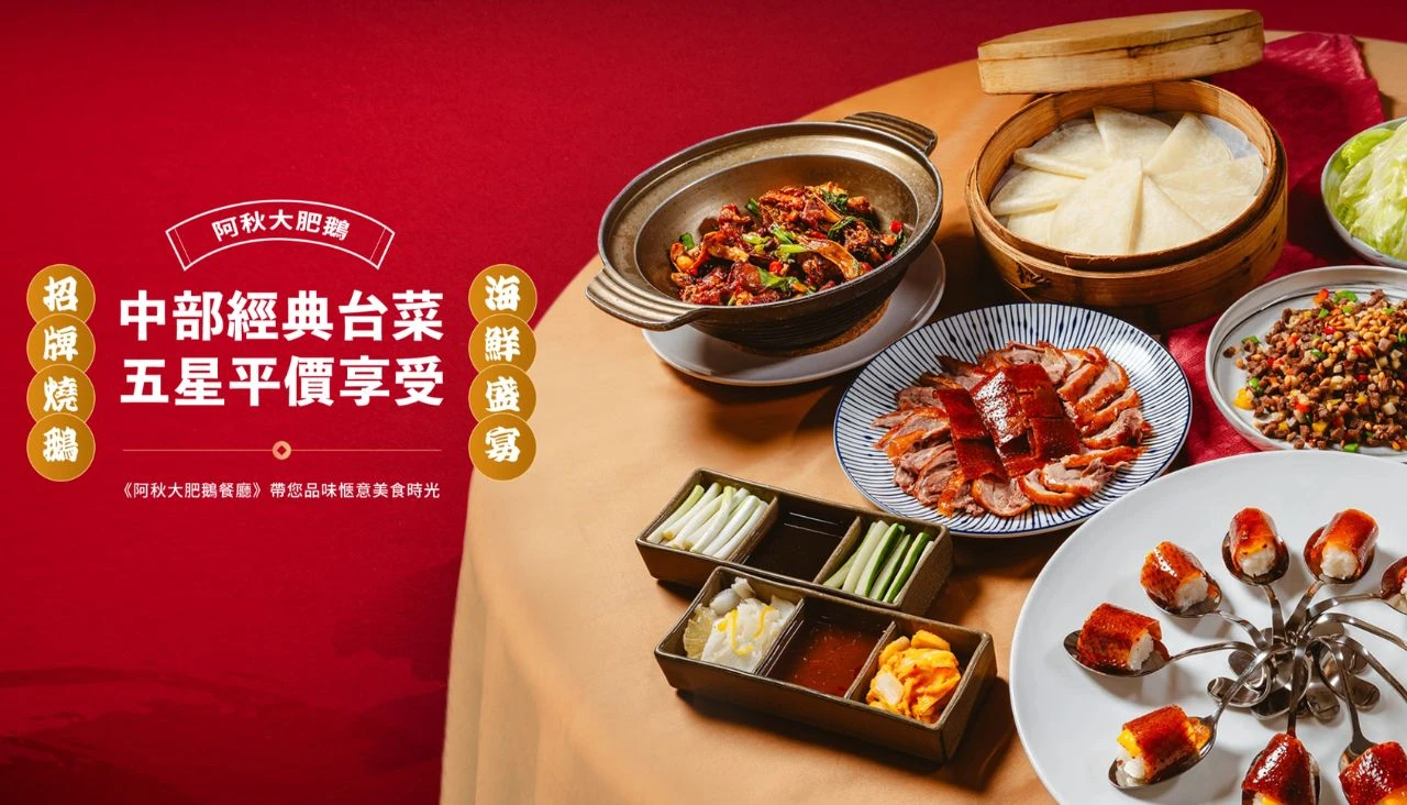 餐廳官網主視覺設計,精準呈現招牌菜色與品牌定位 餐廳官網主視覺設計